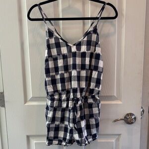 Checkered Obey Romper